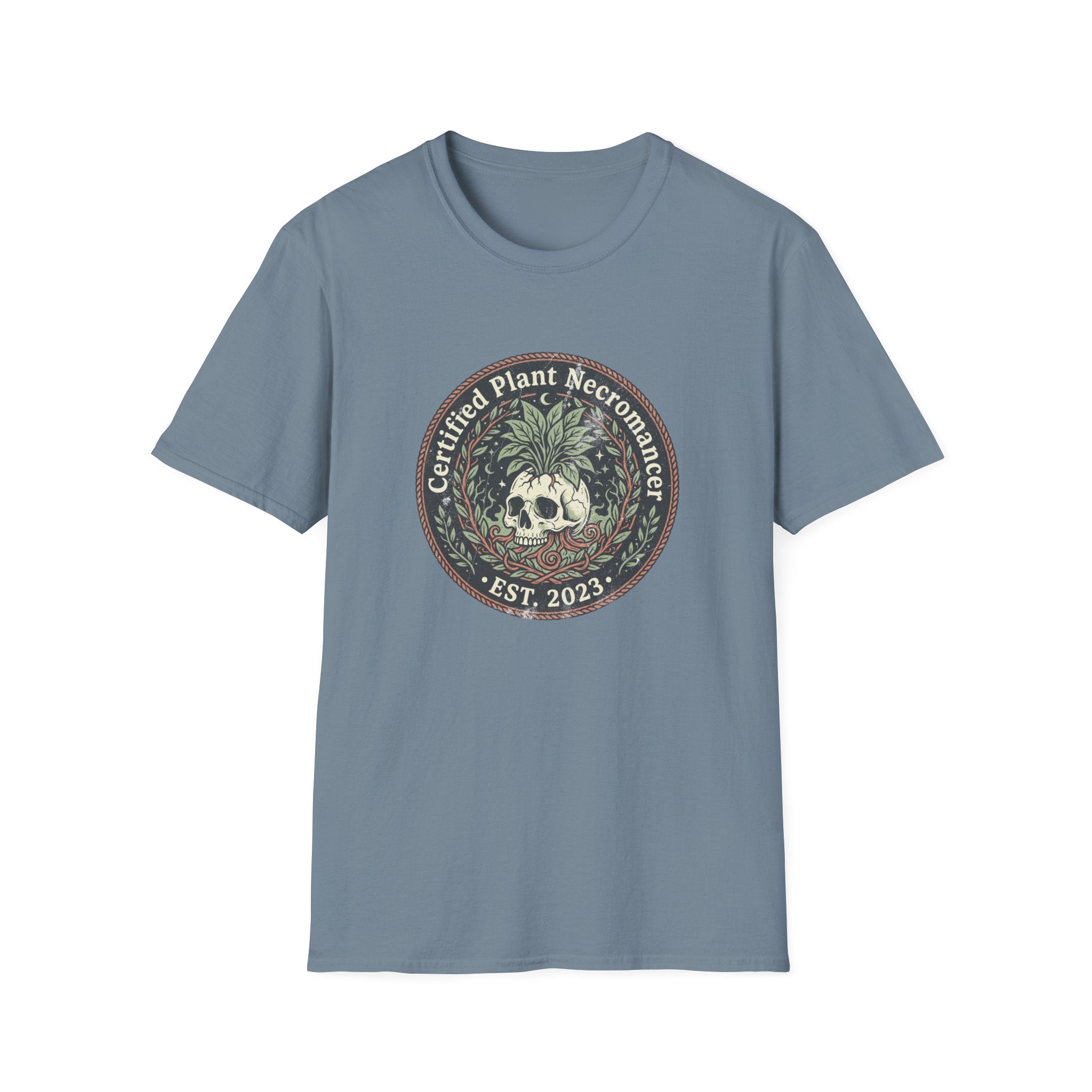 Skull & Botanical Vintage T-Shirt