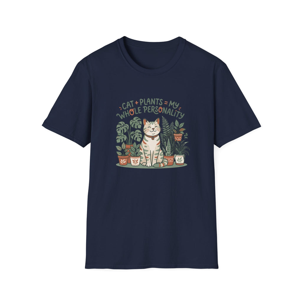 Cat + Plants T‑Shirt