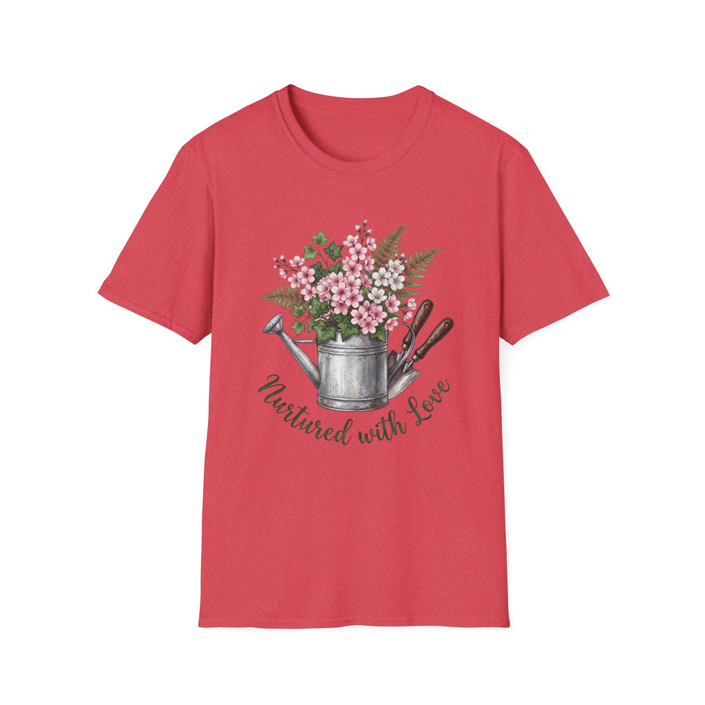 Gardener's Watering Can Floral T-Shirt
