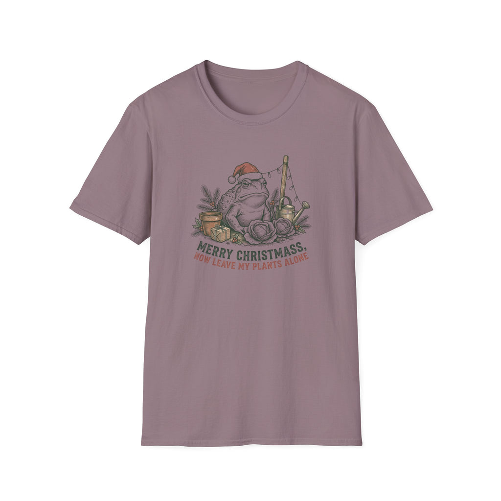 Merry Christmas Now Leave My Plants Alone T-Shirt