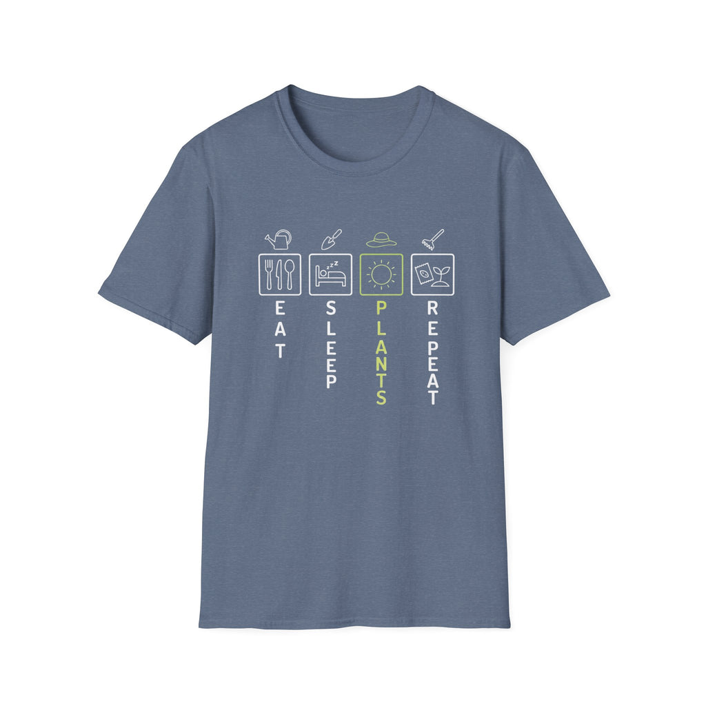 Eat Sleep Plants Repeat T-Shirt