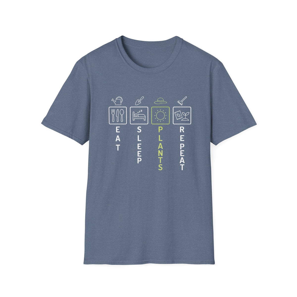 Eat Sleep Plants Repeat T-Shirt