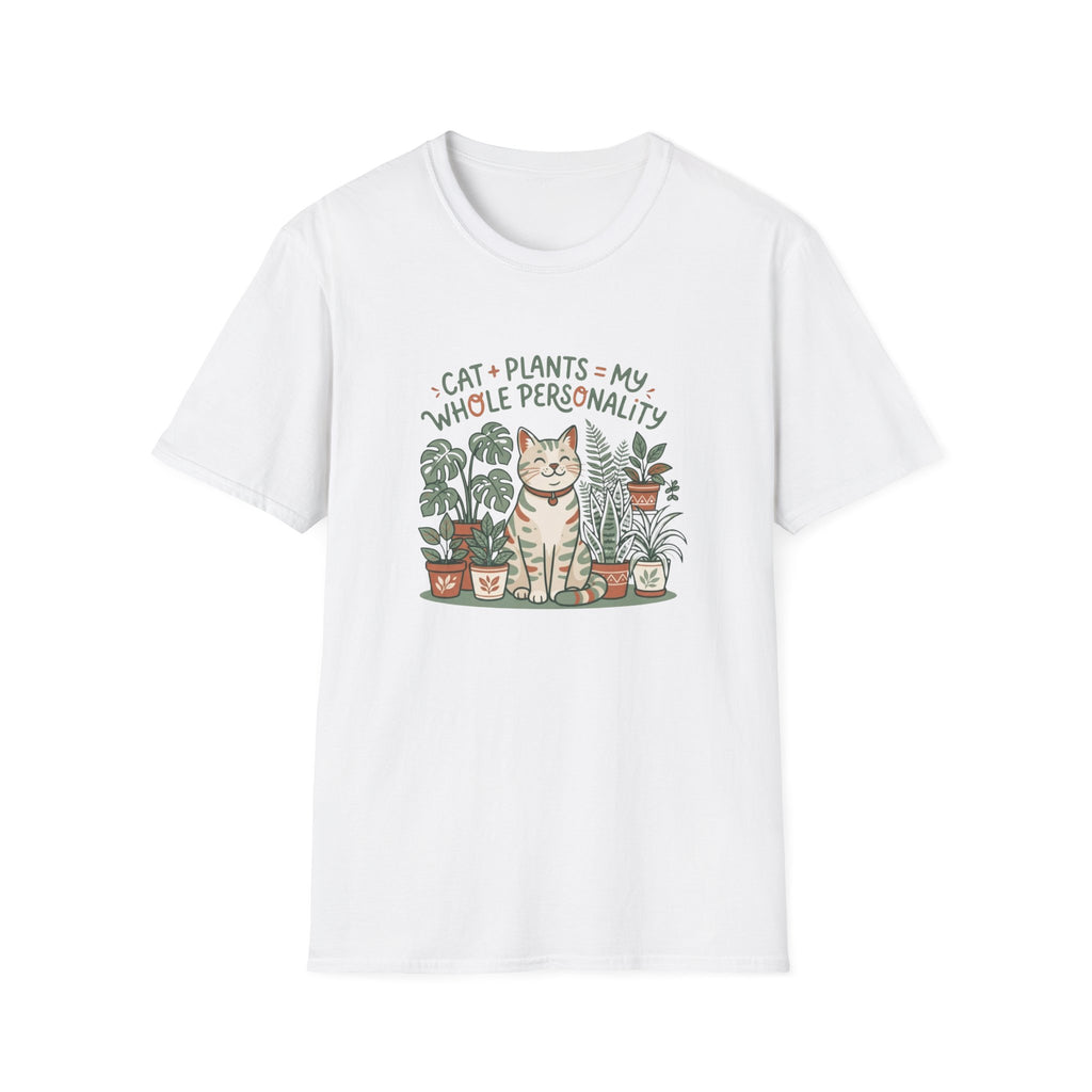 Cat + Plants T‑Shirt
