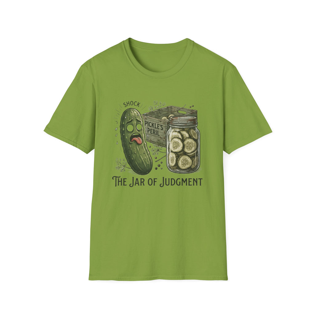 The Jar of Judgment Pickle T-Shirt