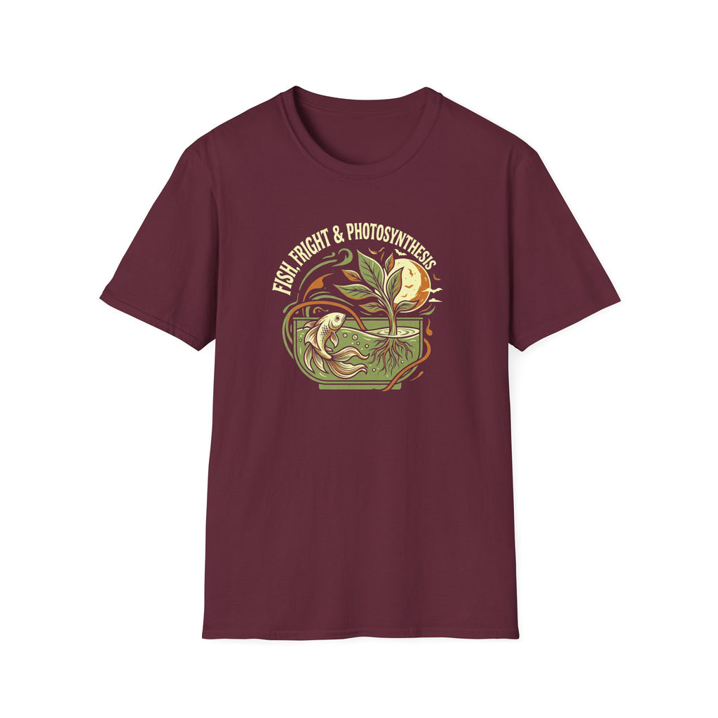 Retro Plant & Fish T-Shirt