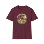 Retro Plant & Fish T-Shirt
