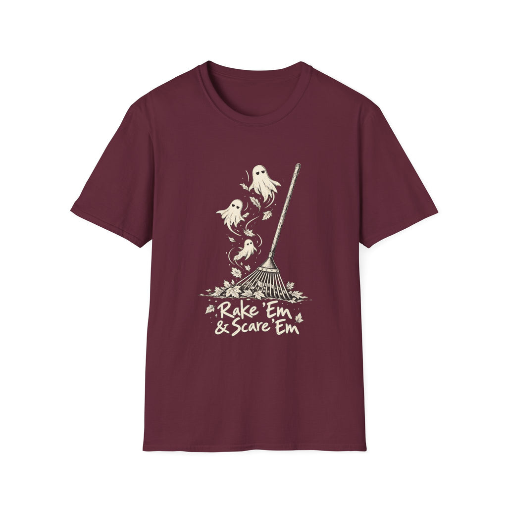Rake 'Em & Scare 'Em Halloween T-Shirt
