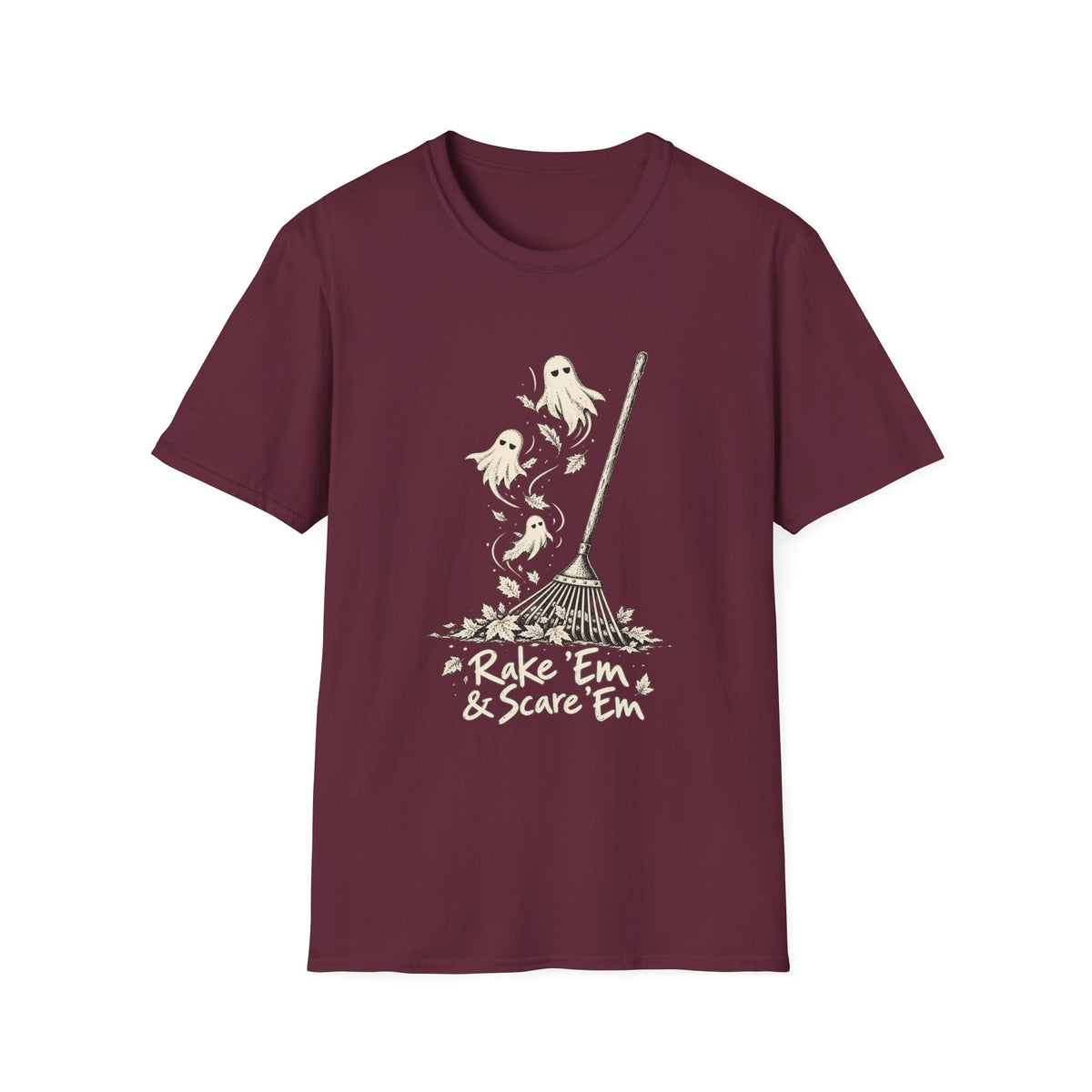Rake 'Em & Scare 'Em Halloween T-Shirt