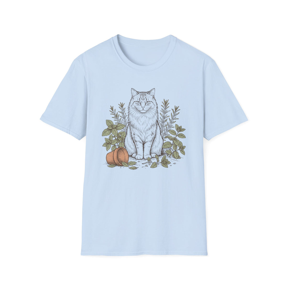 Cat Botanical T-Shirt