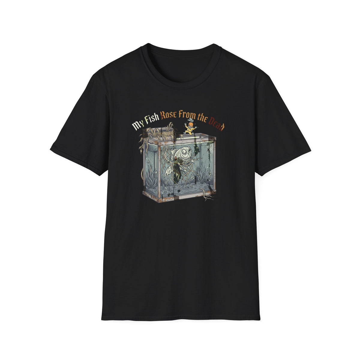 Retro Spooky Fish Tank Shirt