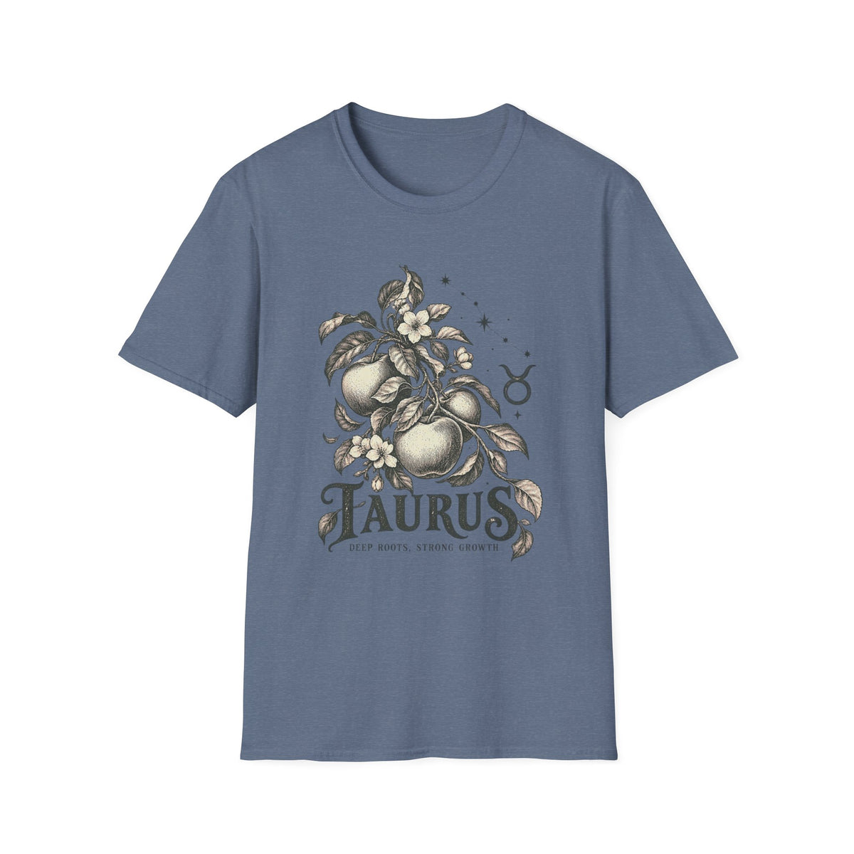 Taurus Zodiac Botanical T-Shirt