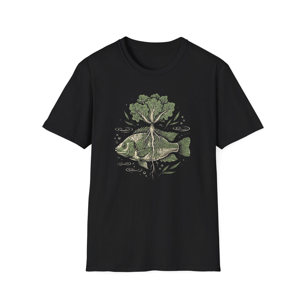 Fish & Tree Eco Graphic T-Shirt