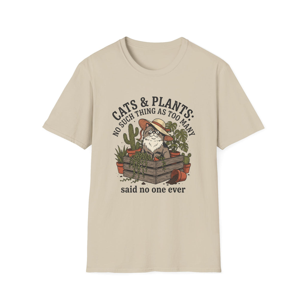 Cats & Plants T-Shirt