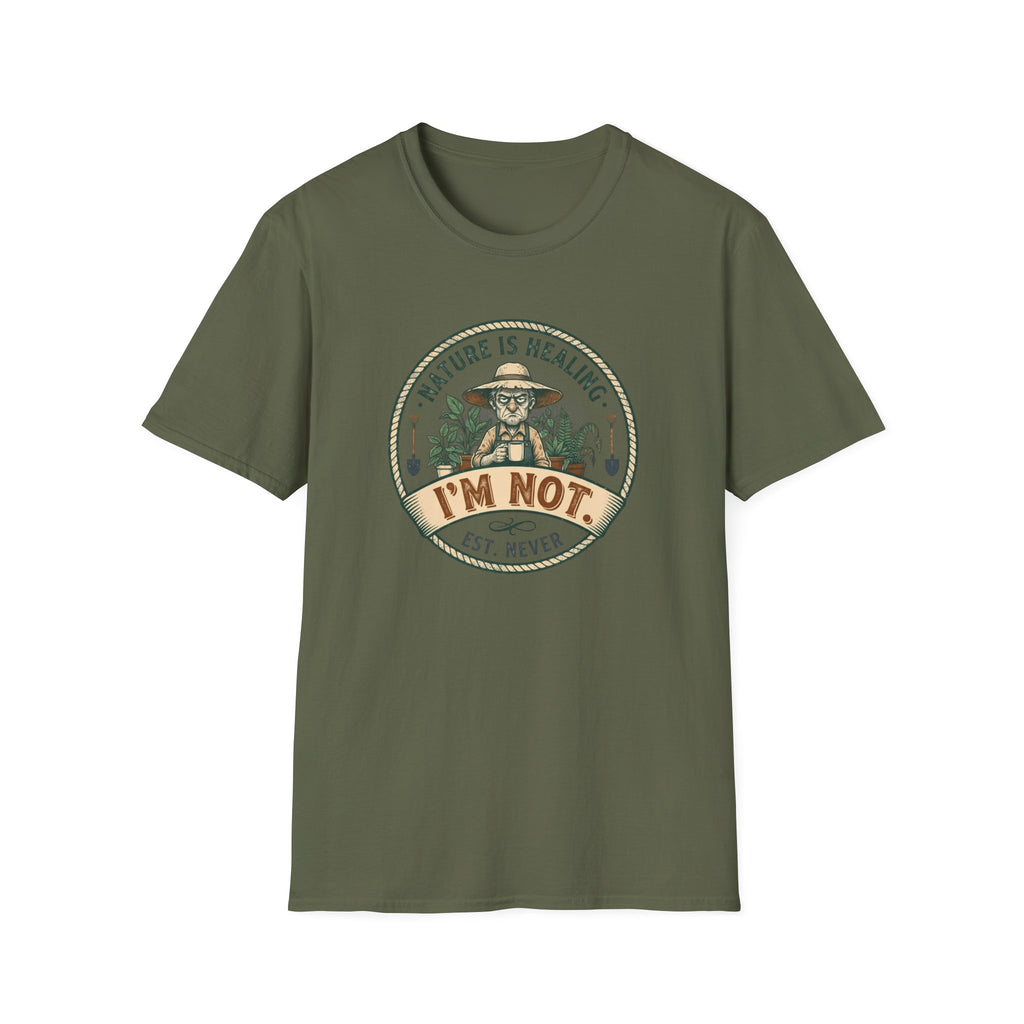 Nature Is Healing Gardening T‑Shirt