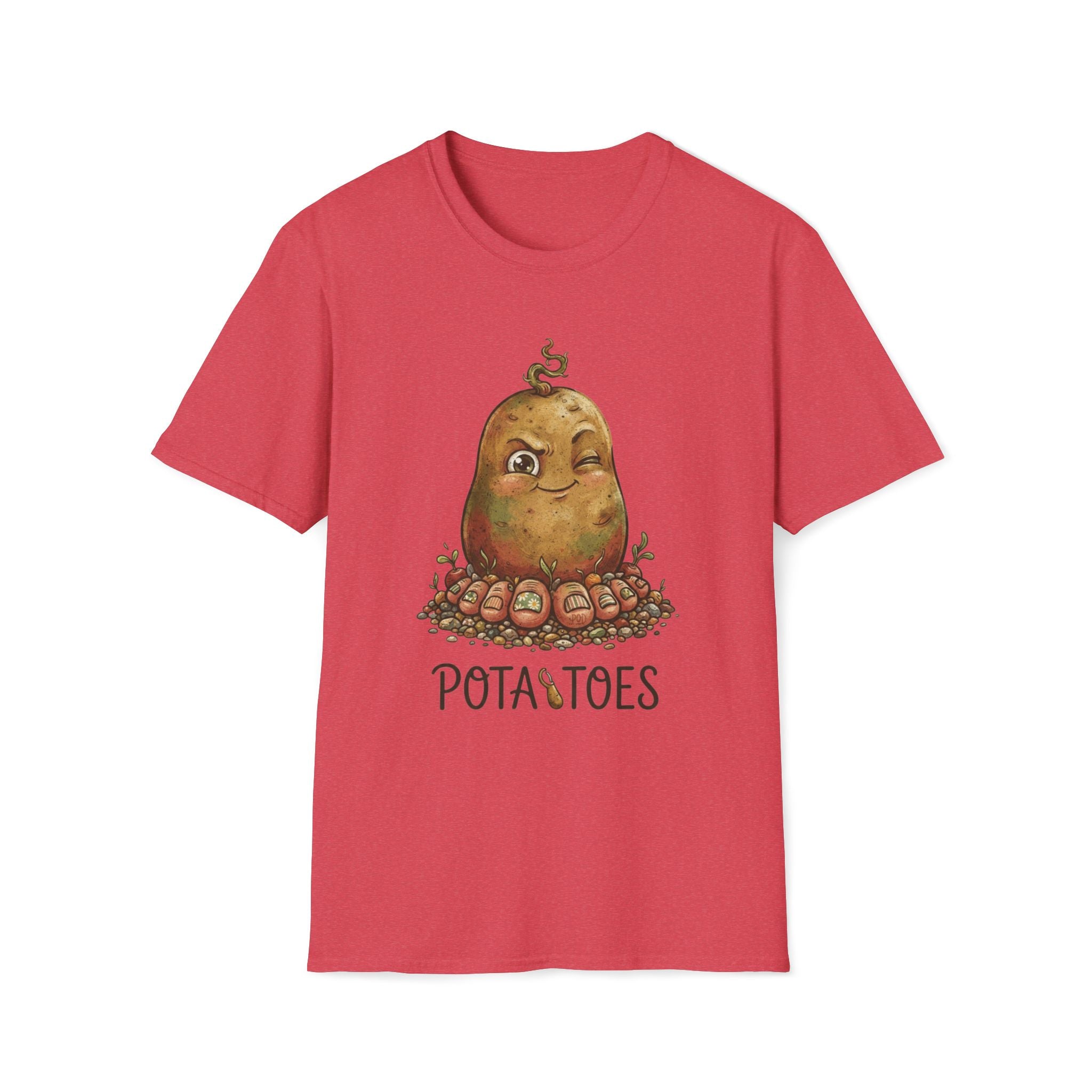 Cute Winking Potato T-Shirt
