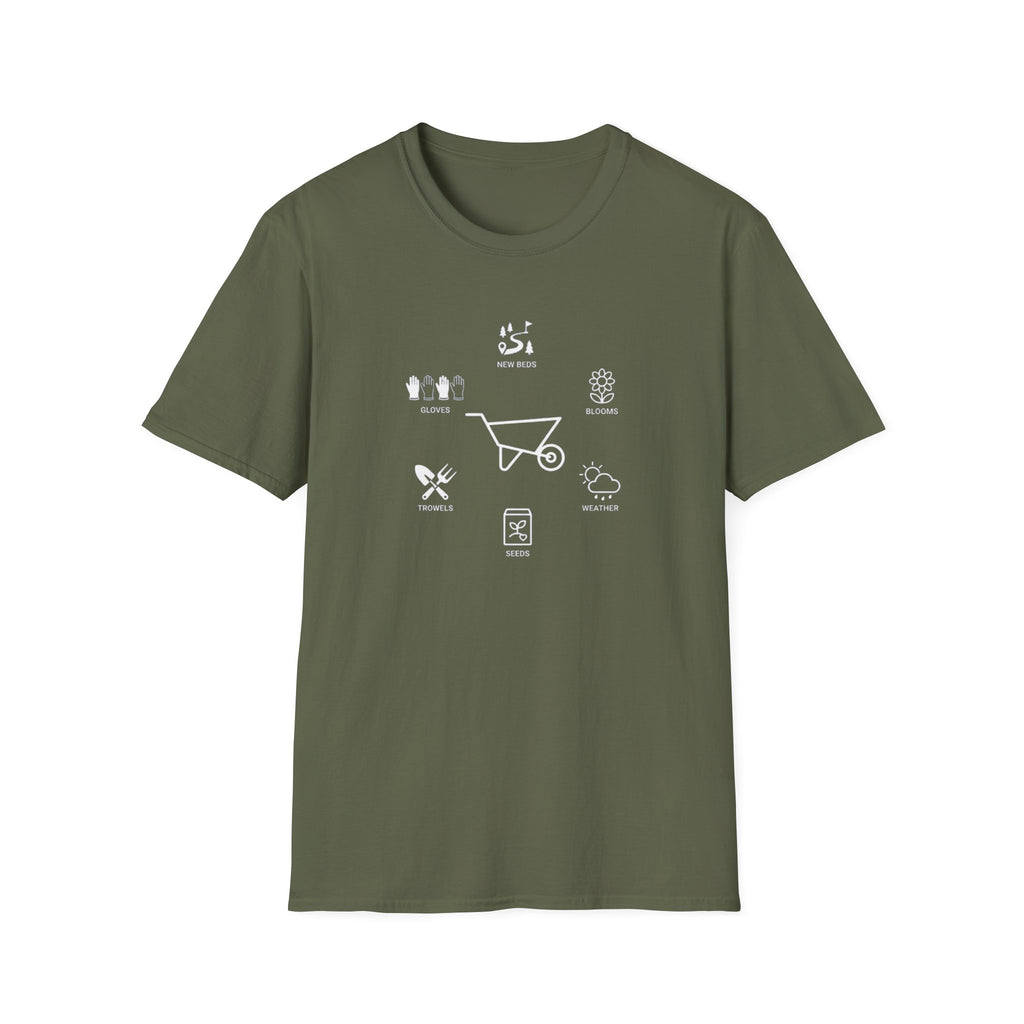 Gardening Icons T-Shirt