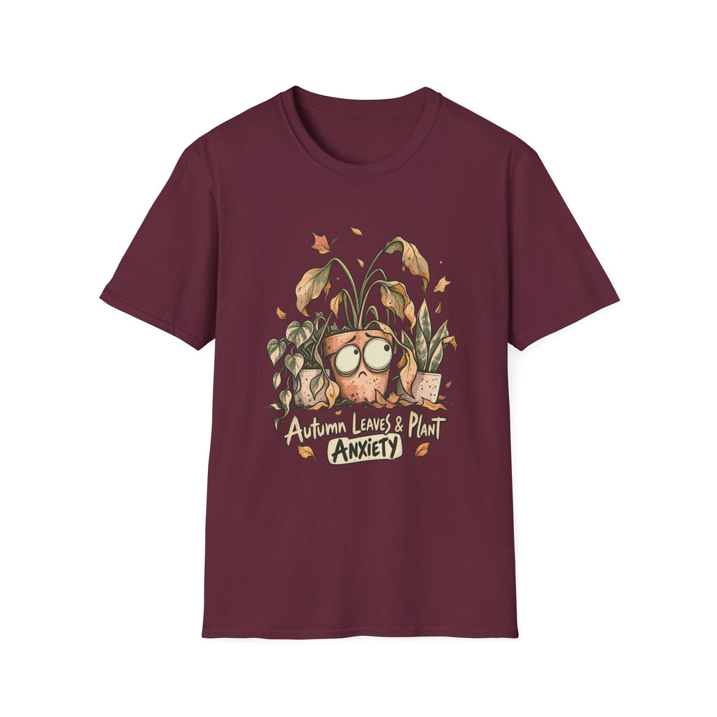 Autumn Leaves & Plant Anxiety T-Shirt