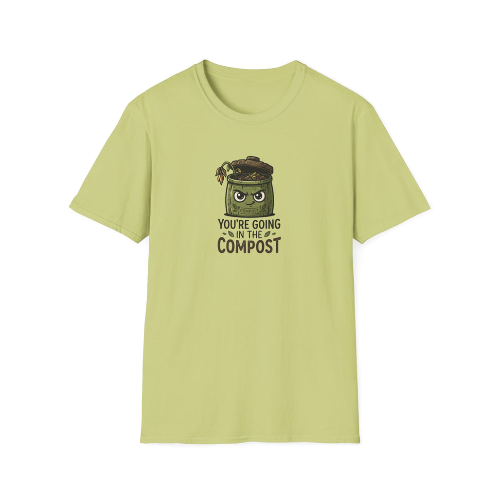 Compost Jar Cute Gardening T‑Shirt