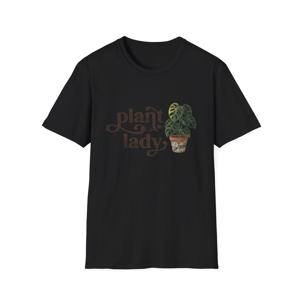 Cute Monstera Plant Lady T-Shirt