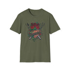 Floral Pruning Shears Garden Mom T-Shirt