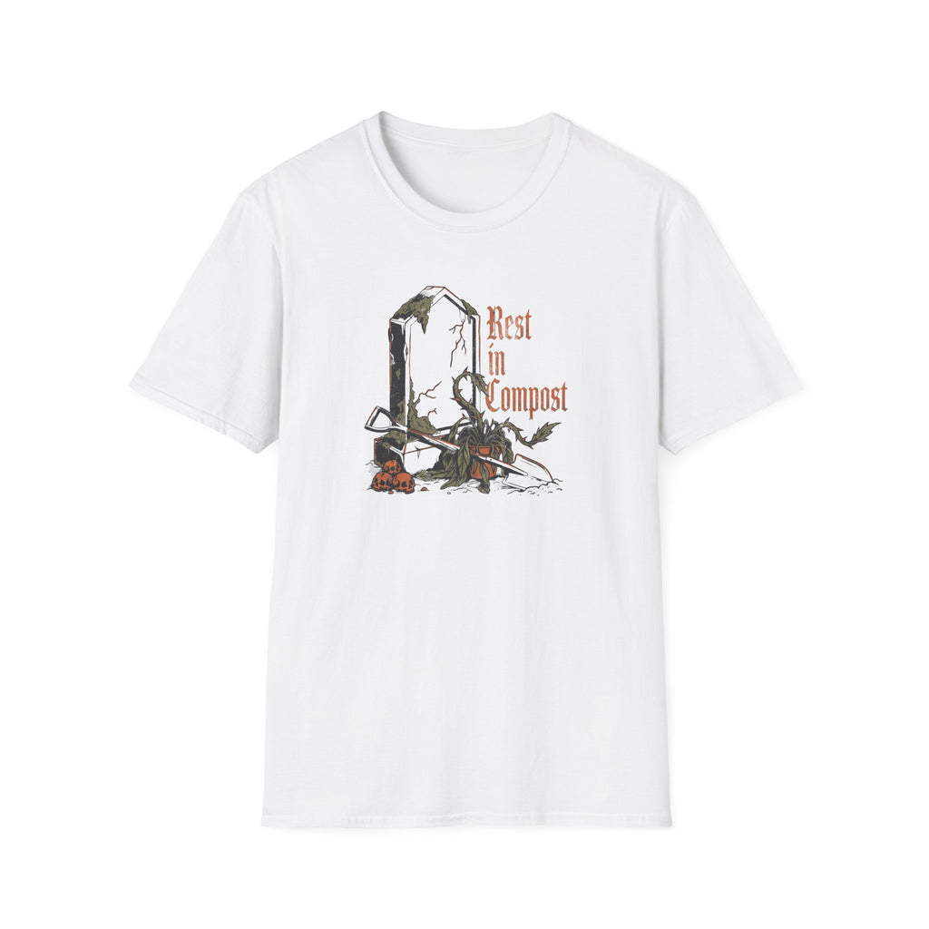 "Rest in Compost" Gardening T-Shirt