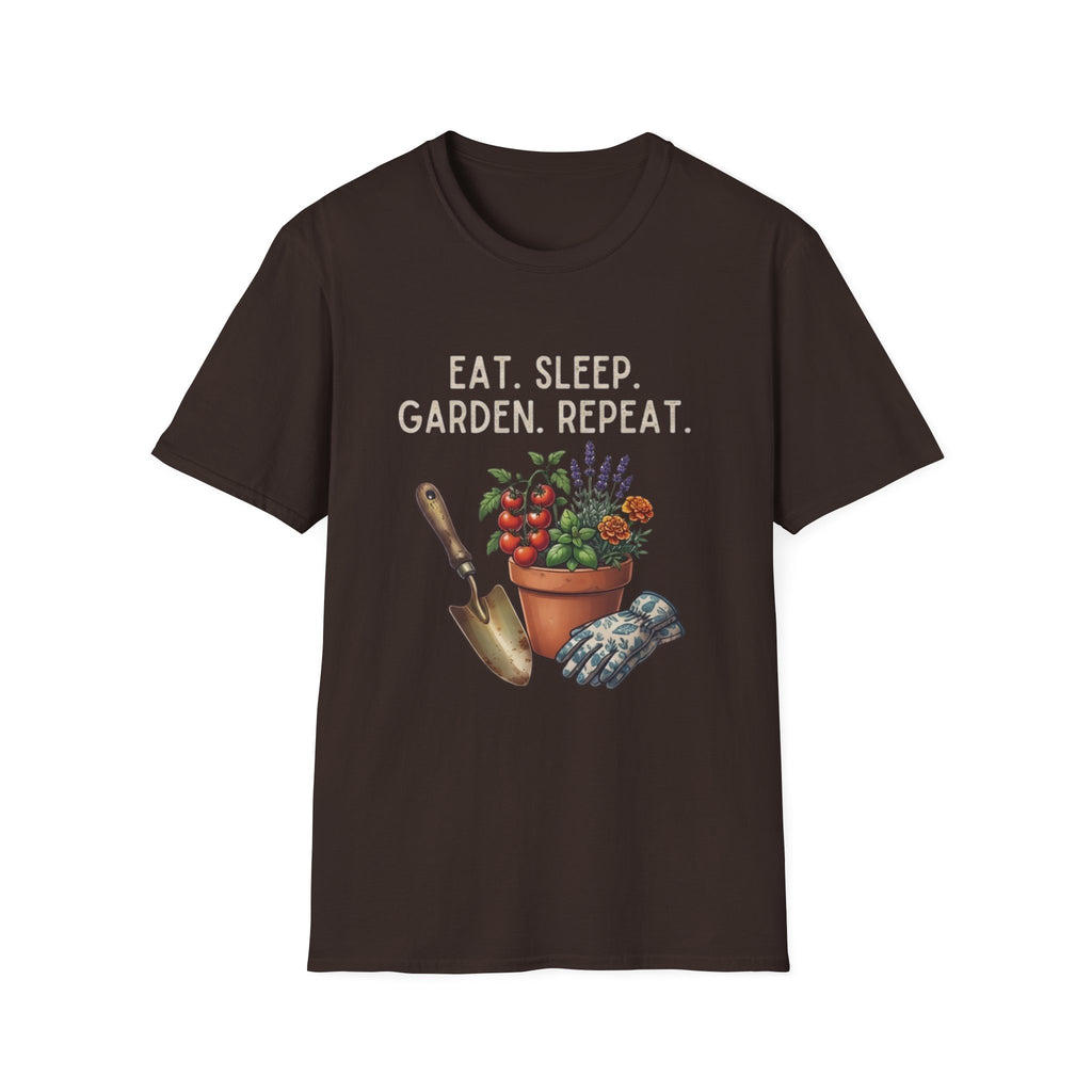 Eat. Sleep. Garden. Repeat. T-Shirt