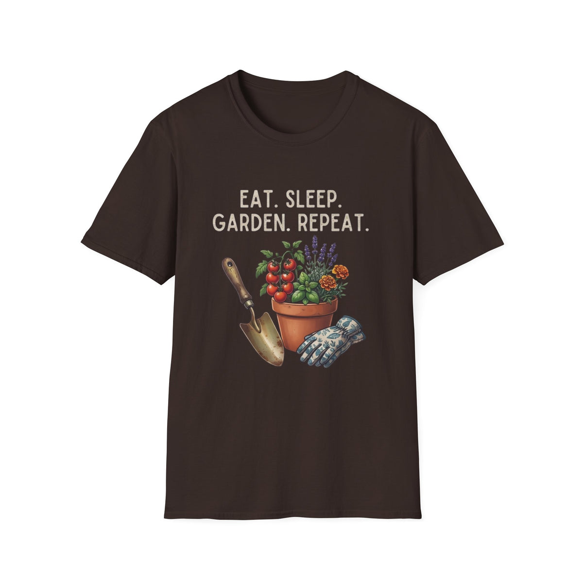 Eat. Sleep. Garden. Repeat. T-Shirt