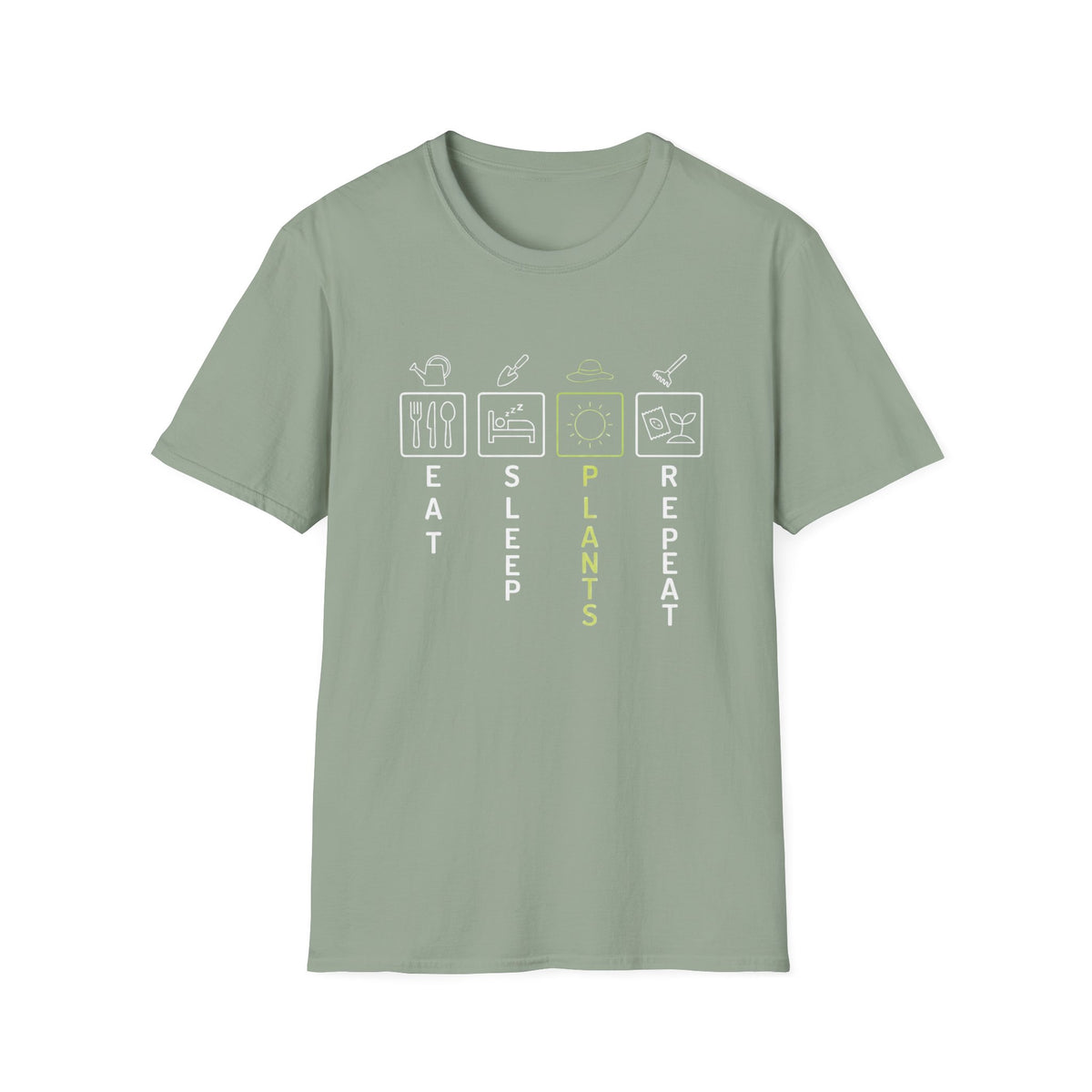 Eat Sleep Plants Repeat T-Shirt