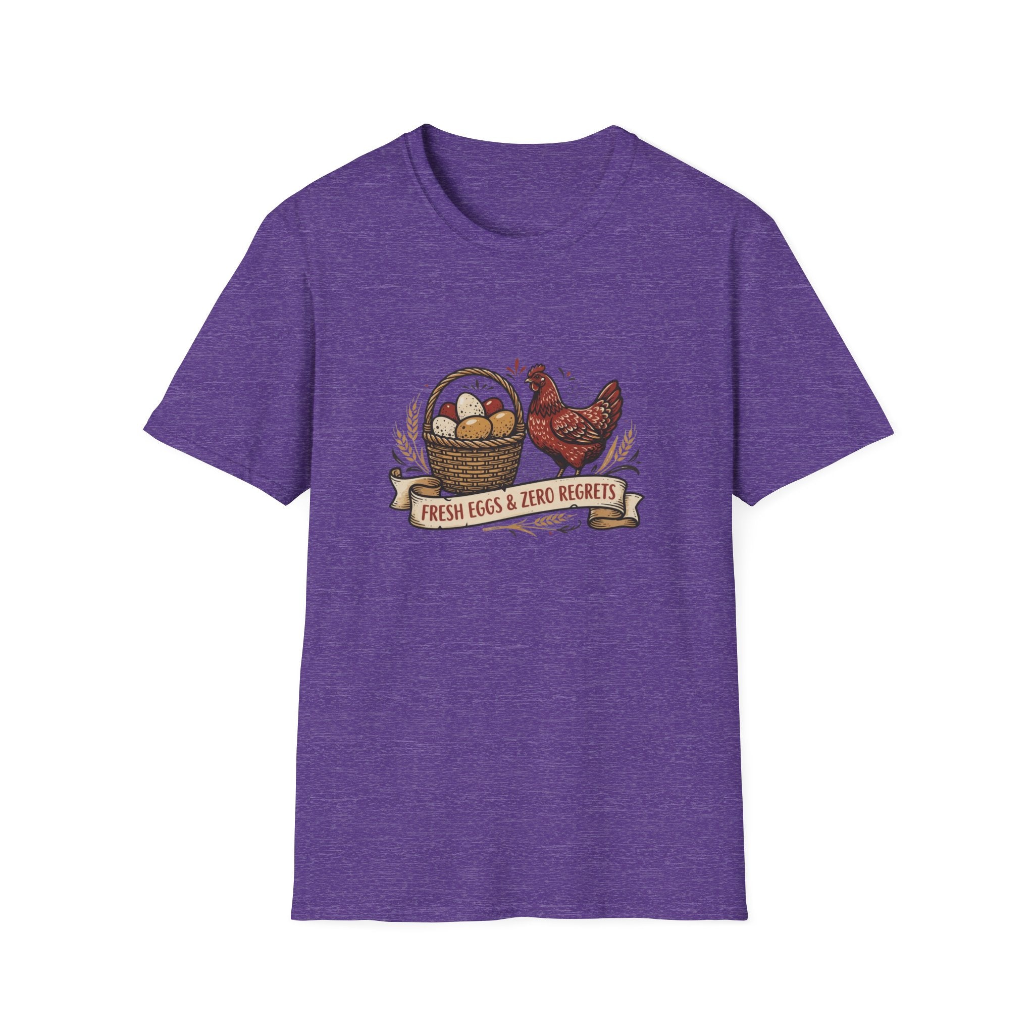 Fresh Eggs & Zero Regrets Chicken Farm T-Shirt