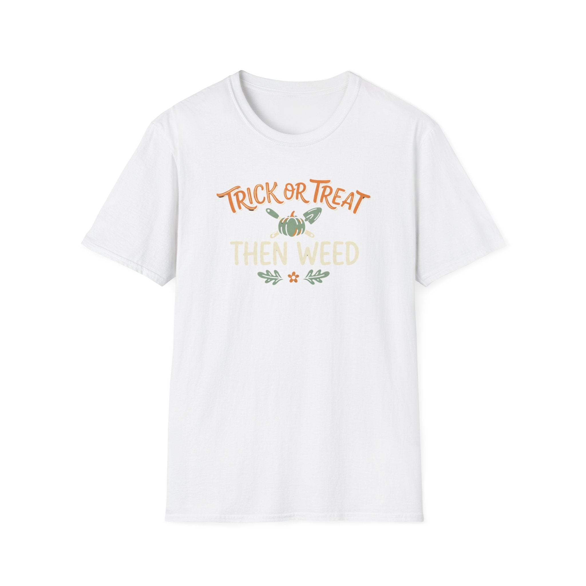 Halloween 'Trick or Treat Then Weed' T-Shirt