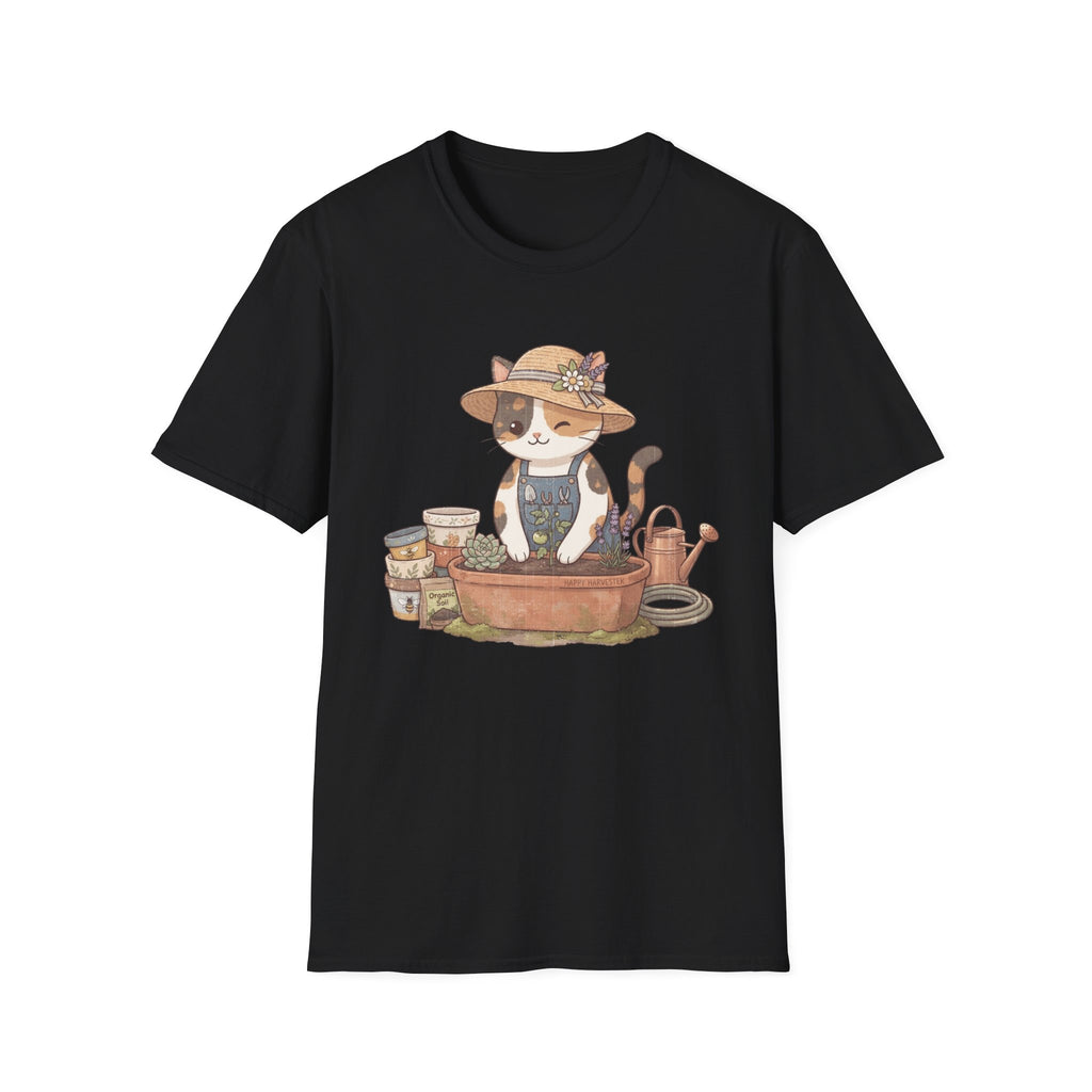 Gardening Cat T-Shirt