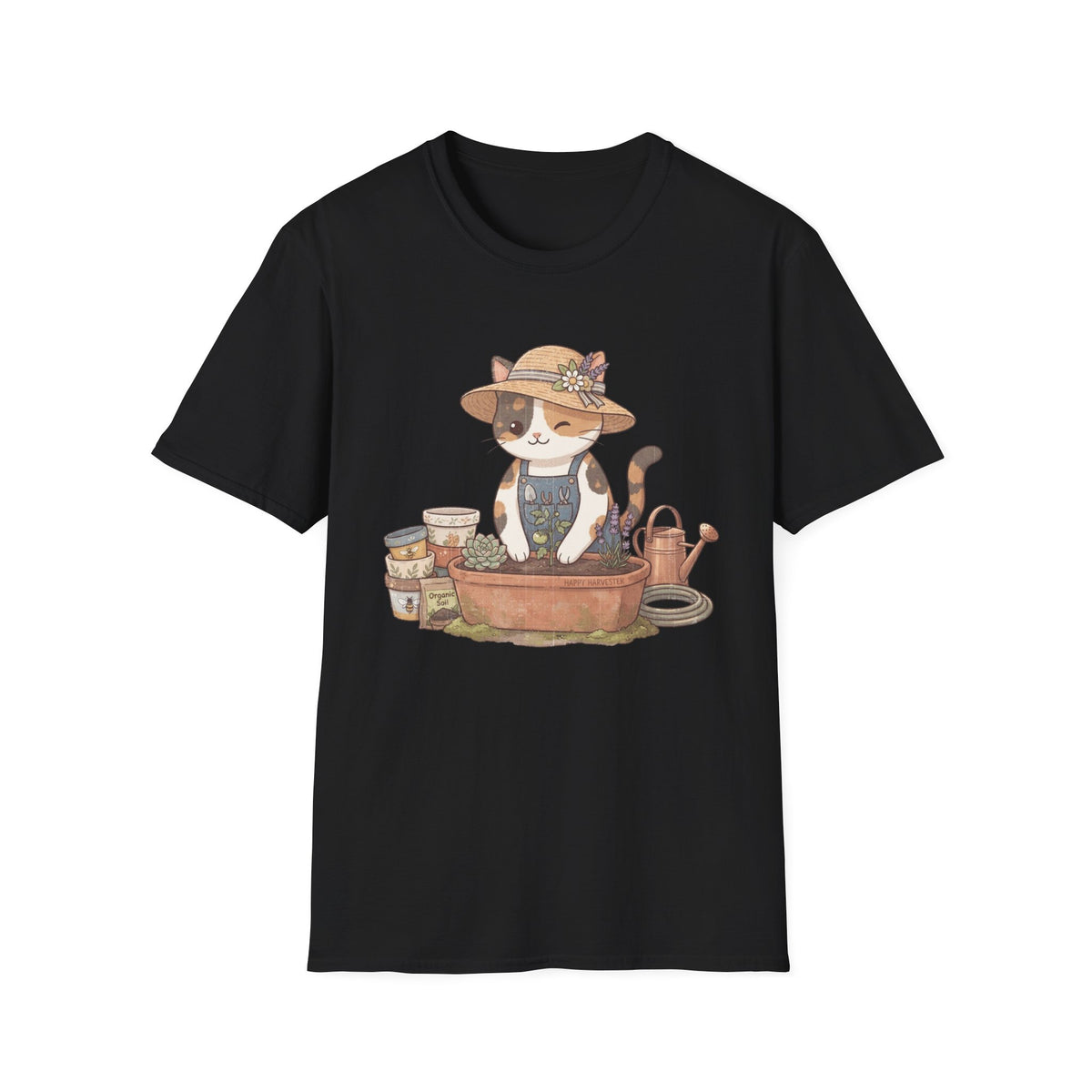 Gardening Cat T-Shirt