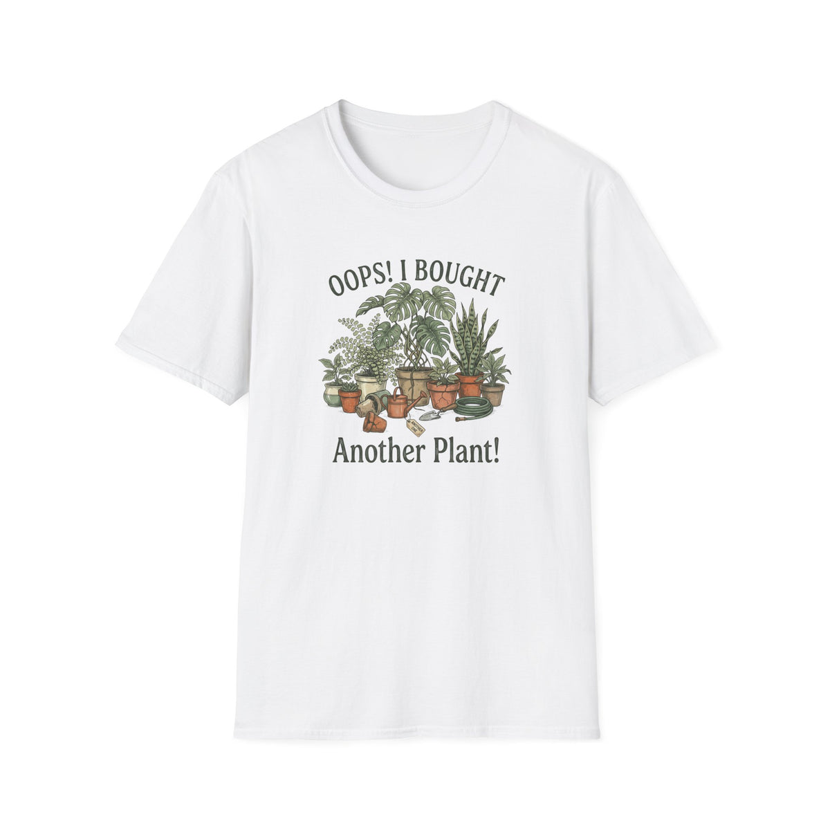 "Oops! I Bought Another Plant!" Graphic Tee