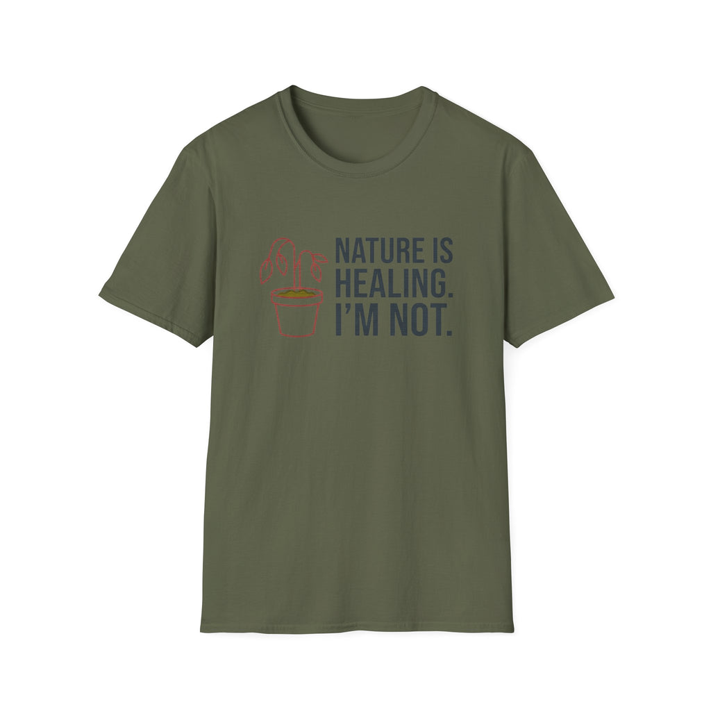 Nature Is Healing Gardening T‑Shirt