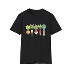 Watercolor Root Veggies Graphic T-Shirt