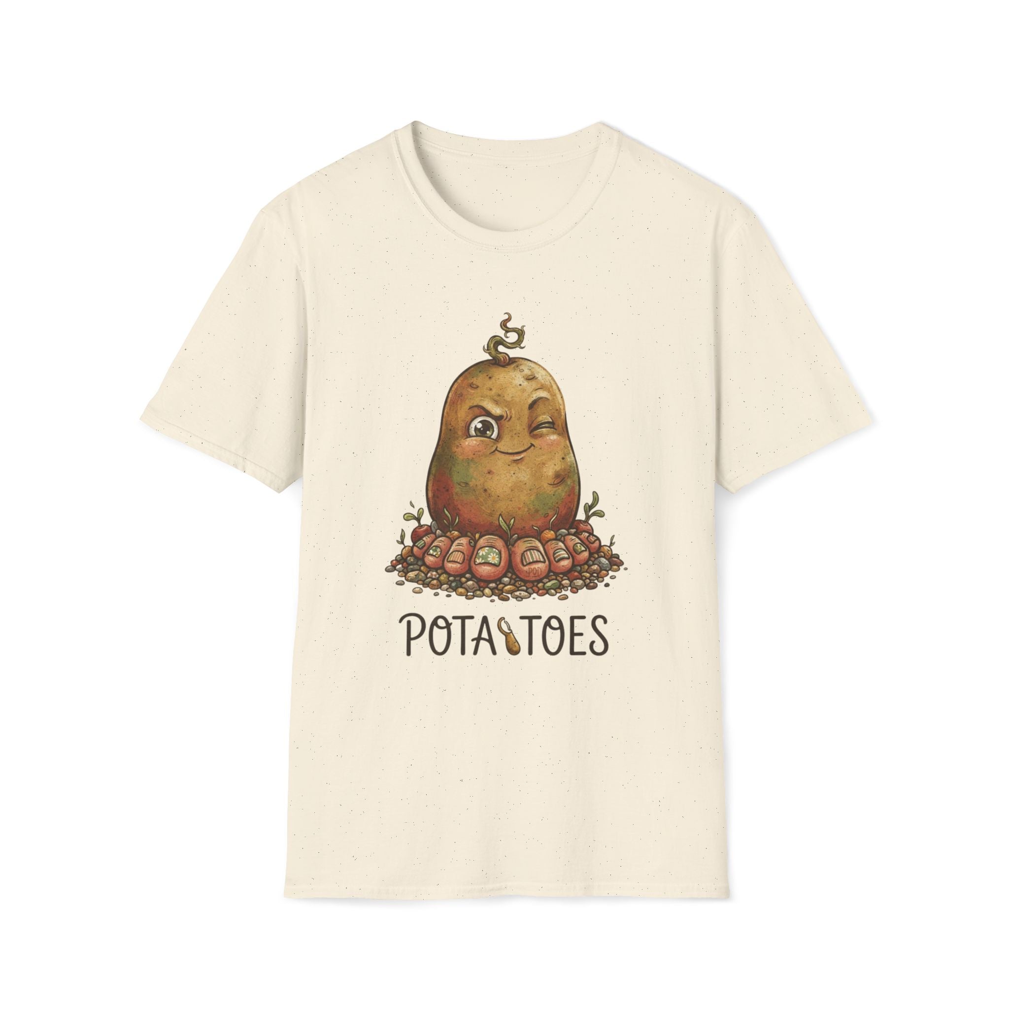 Cute Winking Potato T-Shirt