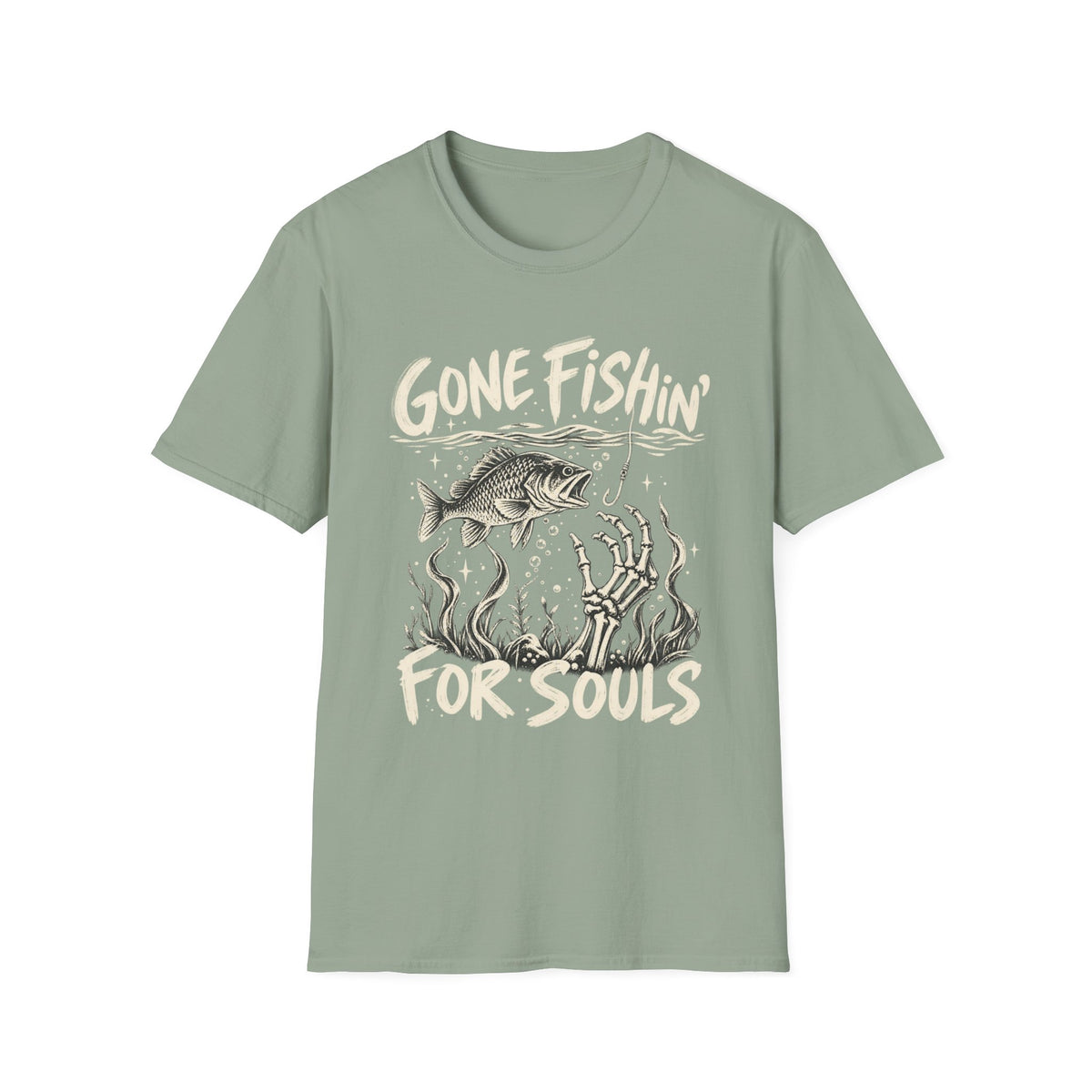 Gone Fishin' For Souls T-Shirt