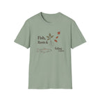 Fish, Roots & Falling Leaves T-Shirt