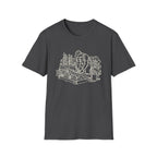 Line Art Vegetable Garden T-Shirt