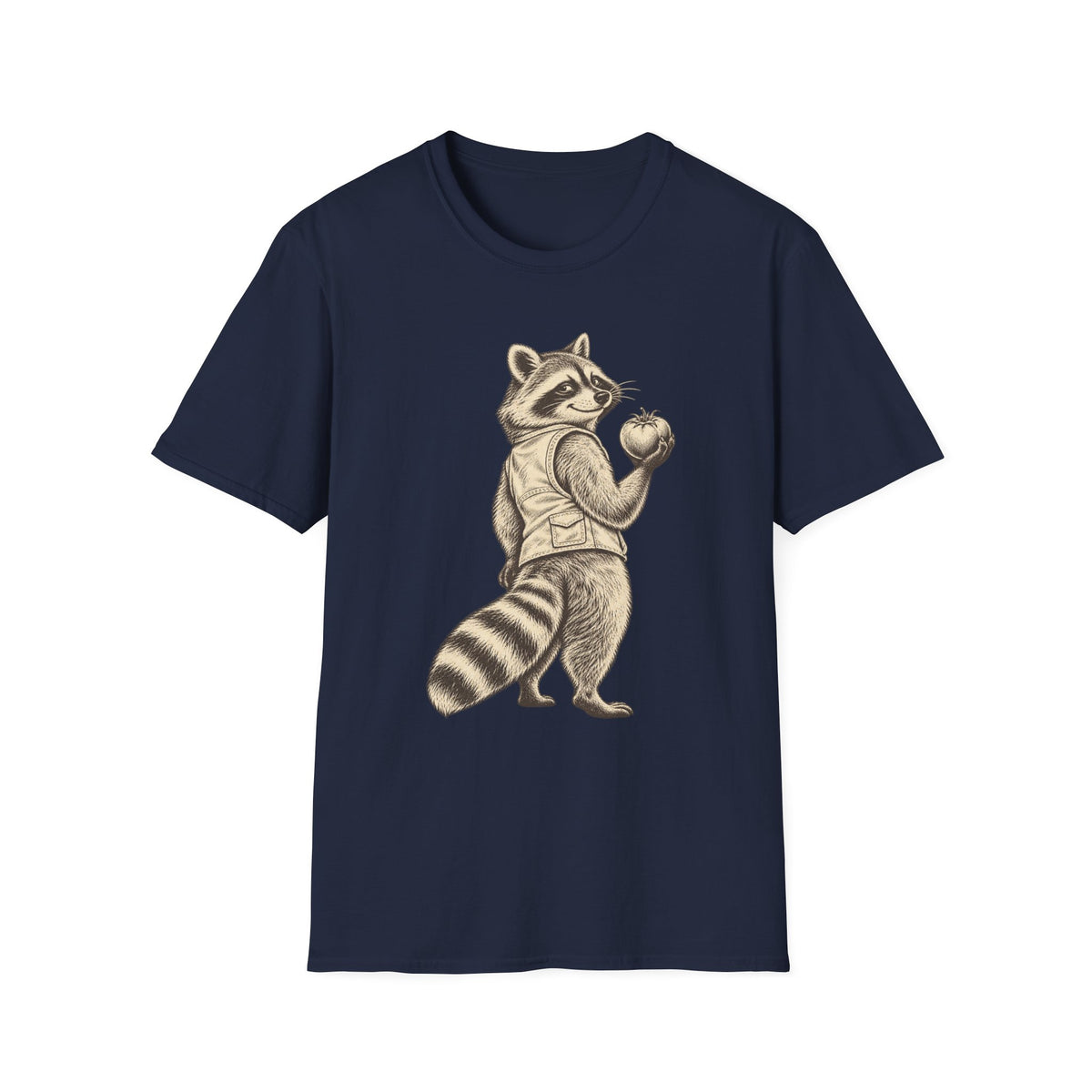 Raccoon Holding Tomato T-Shirt