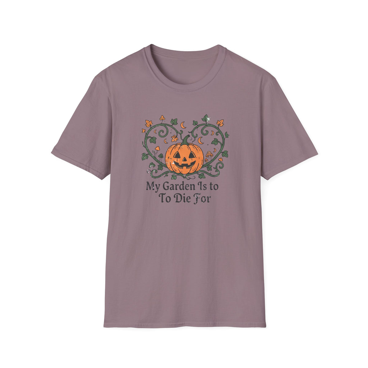 Halloween Pumpkin Garden T‑Shirt