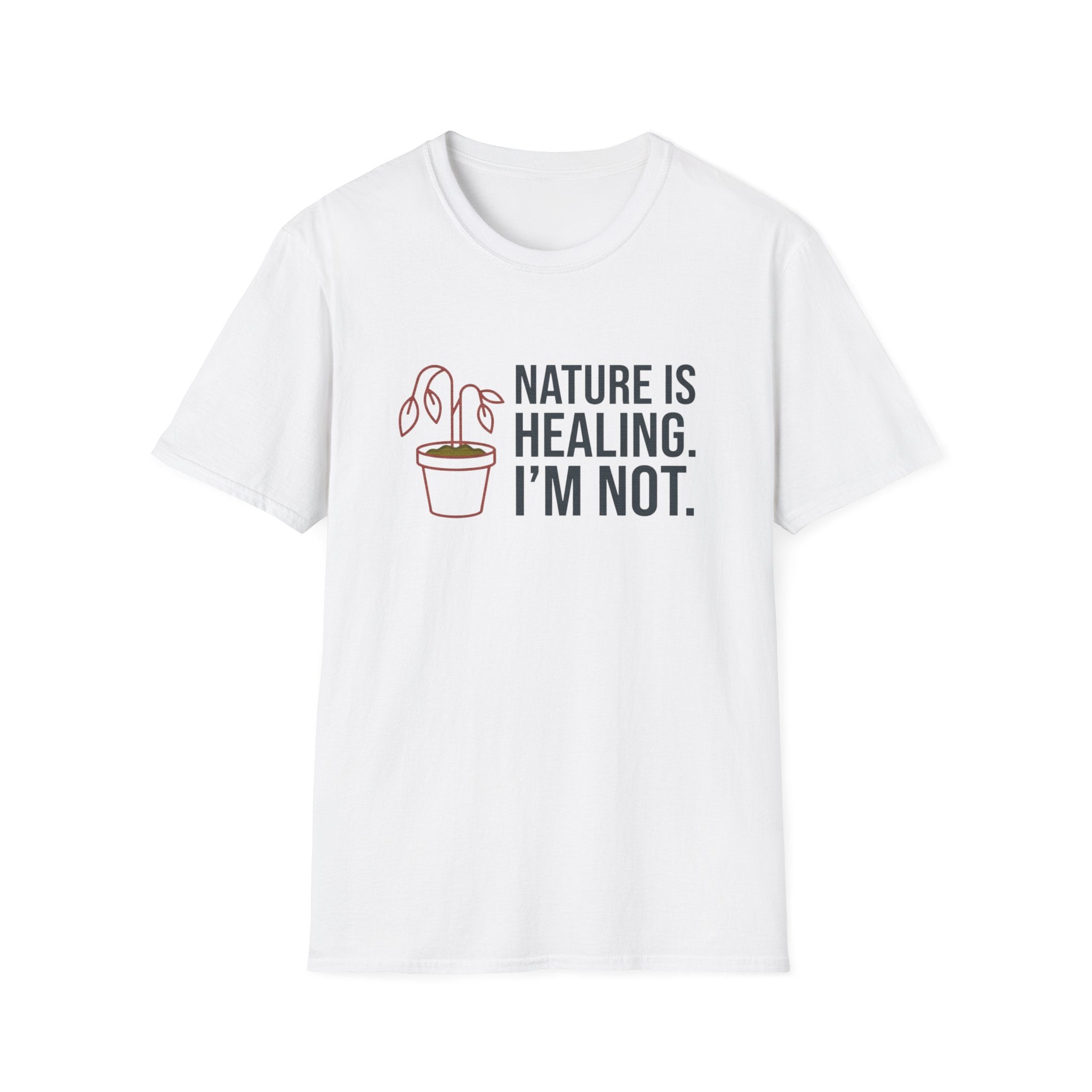Nature Is Healing Gardening T‑Shirt