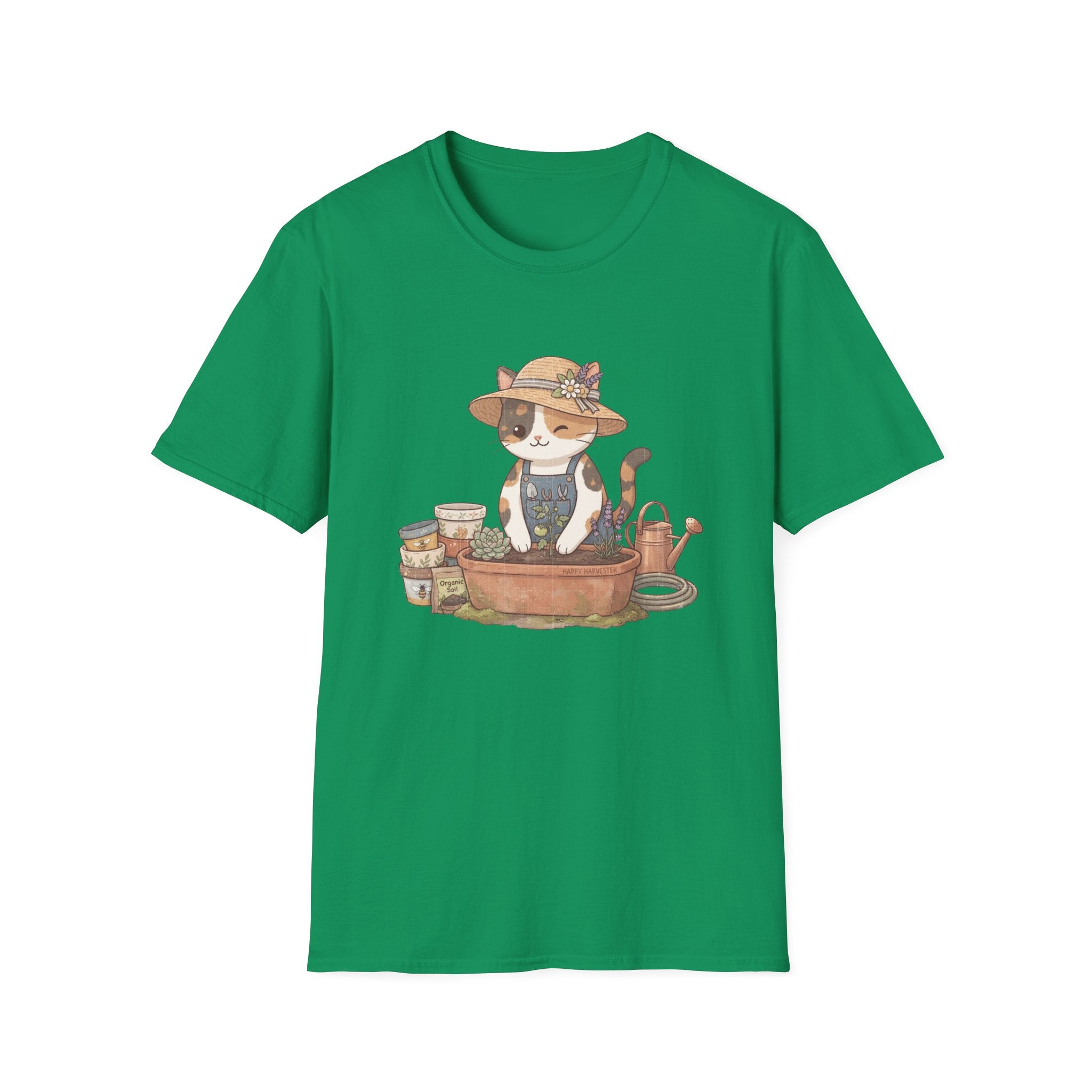 Gardening Cat T-Shirt