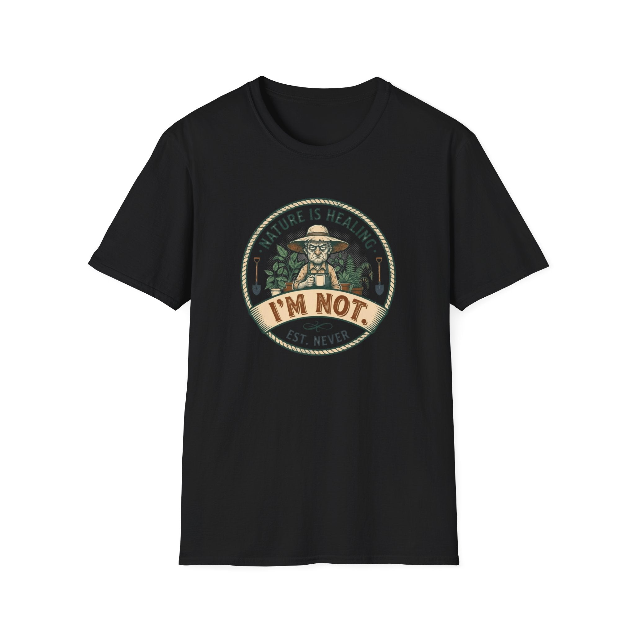 Nature Is Healing Gardening T‑Shirt