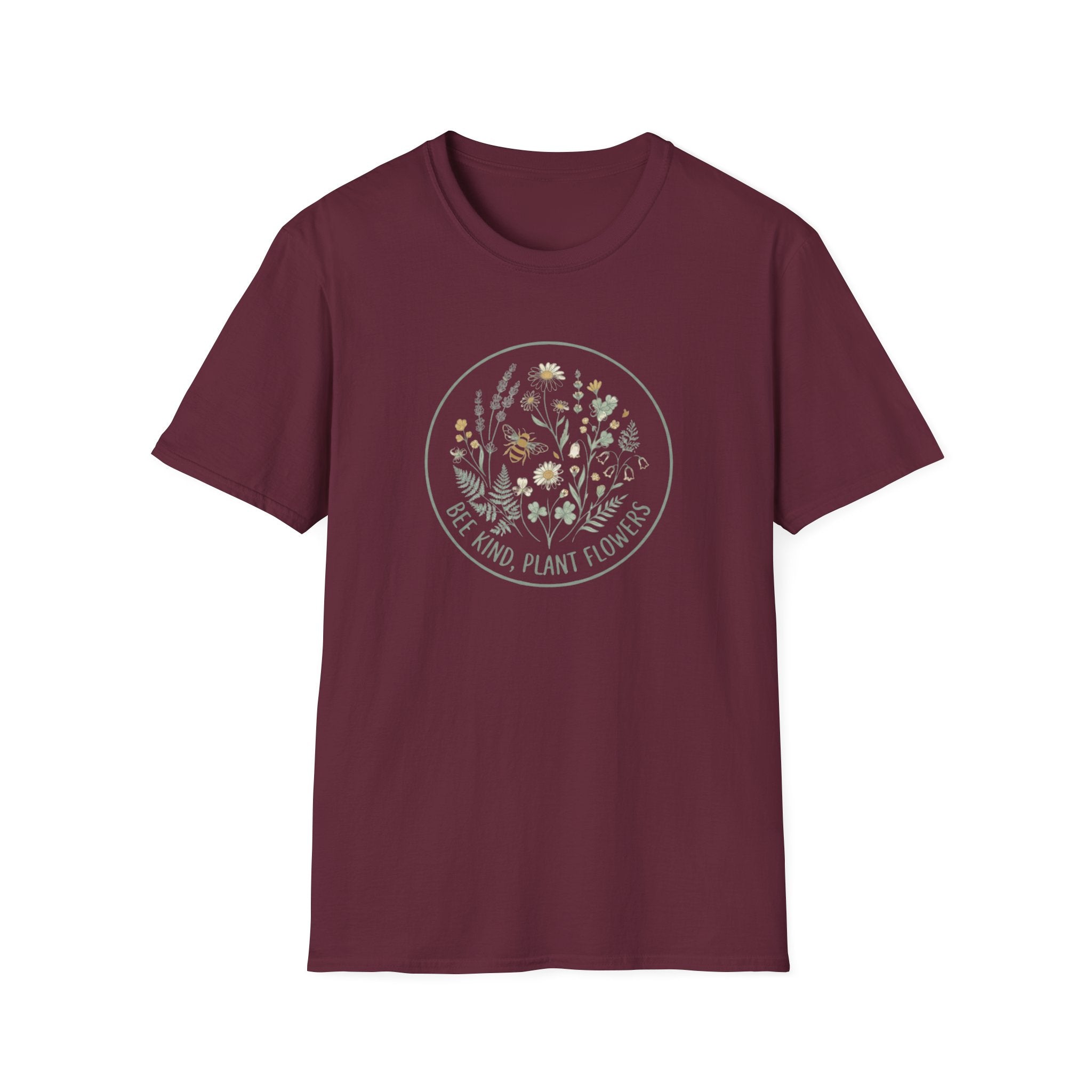 Floral Bee Garden T-Shirt