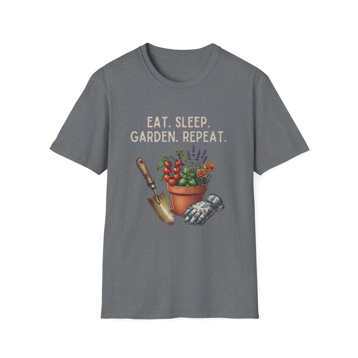 Eat. Sleep. Garden. Repeat. T-Shirt