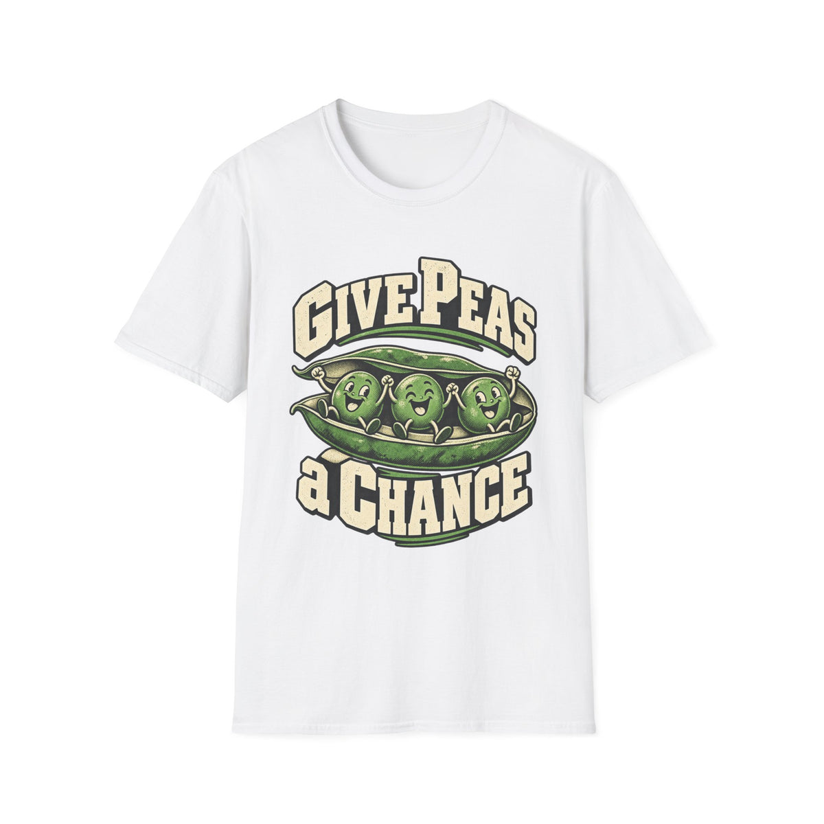 Give Peas a Chance Funny T-Shirt