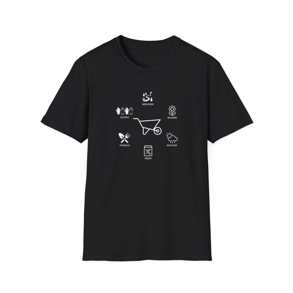Gardening Icons T-Shirt