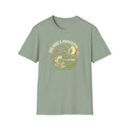 Retro Plant & Fish T-Shirt