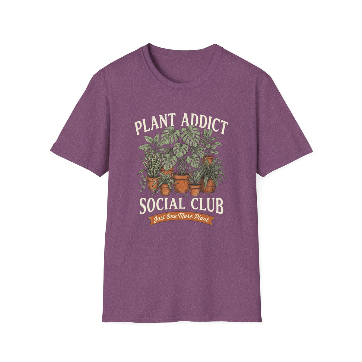 Vintage Potted Plants Graphic T-Shirt